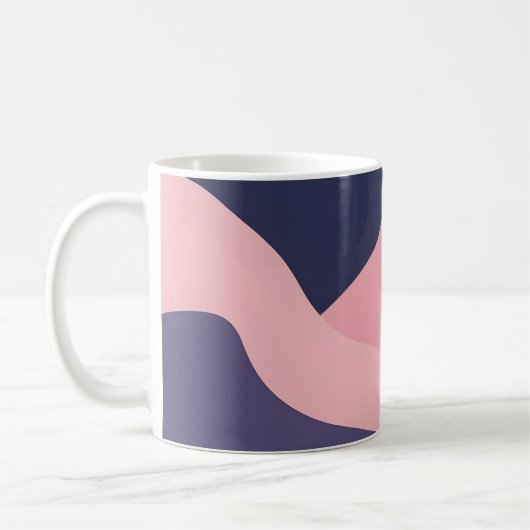 Abstrakt Elegant Kaffeetasse (Links)
