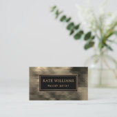 Abstrakt, elegant, mosaik, mosaik visitenkarte (Stehend Vorderseite)