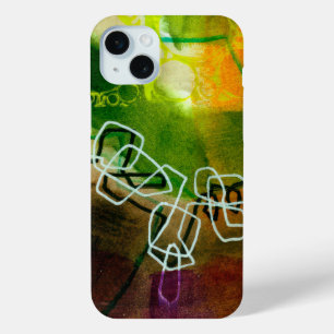Abstrakt Elegantes gemischtes farbenfrohes Malmust Case-Mate iPhone Hülle