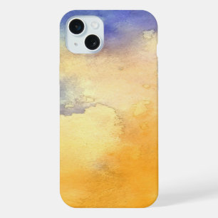 Abstrakt Elegantes gemischtes farbenfrohes Malmust iPhone 15 Plus Hülle