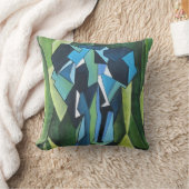 Abstrakt Elephant Cushion Kissen (Decke)