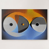 Abstrakt Enso Jigsaw Puzzle (Horizontal)