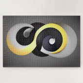 Abstrakt Enso Jigsaw Puzzle (Horizontal)