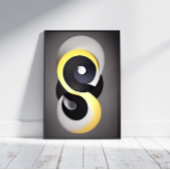 Abstrakt Enso Poster