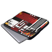 Abstrakt, ethnisch und kreativ laptopschutzhülle (Vorne Knopf)