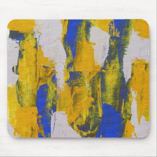 Abstrakt Expression #10 von Michael Moffa Mousepad
