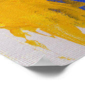 Abstrakt Expression #10 von Michael Moffa Poster (Ecke)