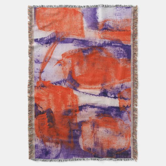 Abstrakt Expression #12 von Michael Moffa Decke (Vorderseite Vertikal)