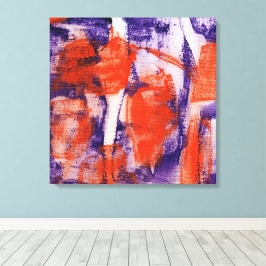 Abstrakt Expression #12 von Michael Moffa Leinwanddruck (Insitu (Holzboden))