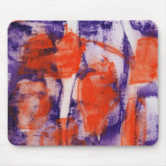 Abstrakt Expression #12 von Michael Moffa Mousepad (Vorne)
