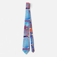 Abstrakt Expressionist Ewing Neck Tie