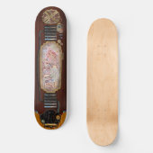 Abstrakt - Fabric Paint - Städtische Gesellschaft Skateboard (Vorderseite)