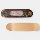 Abstrakt - Fabric Paint - Städtische Gesellschaft Skateboard (Horizontal)