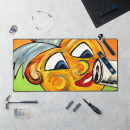 Abstrakt Faced Schreibtischunterlage