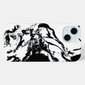 Abstrakt Faces Incidental Art iPhone / iPad Case (Rückseite (Horizontal))