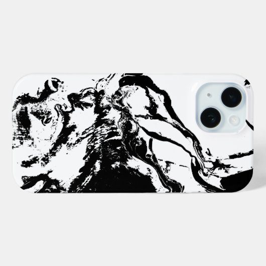 Abstrakt Faces Incidental Art iPhone / iPad Case (Rückseite (Horizontal))