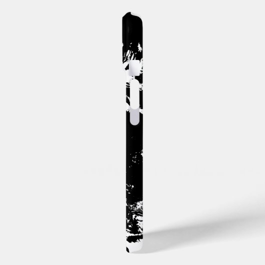 Abstrakt Faces Incidental Art iPhone / iPad Case (Rückseite / Links)