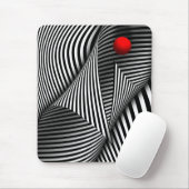 Abstrakt - Fang den roten Ball Mousepad (Mit Mouse)