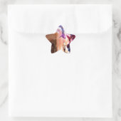 Abstrakt Fantasy Peter Pan Celebration Stern-Aufkleber (Tasche)