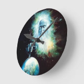 Abstrakt Fantasy Zeus Uhren Welt (Winkel)