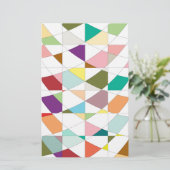 Abstrakt-Farbband Briefpapier (Stehend Vorderseite)