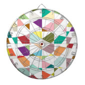 Abstrakt-Farbband Dartscheibe (vorne)