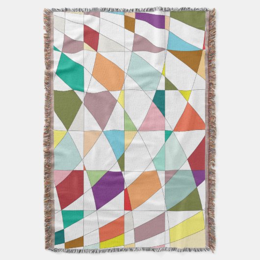 Abstrakt-Farbband Decke (Vorderseite Vertikal)