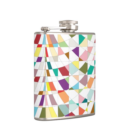 Abstrakt-Farbband Flachmann (Rechts)