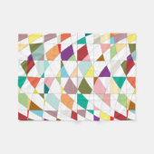 Abstrakt-Farbband Fleecedecke (Vorderseite (Horizontal))