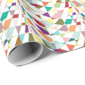 Abstrakt-Farbband Geschenkpapier (Rolleneckpunkt)
