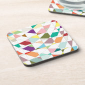 Abstrakt-Farbband Getränkeuntersetzer (Linke Seite)