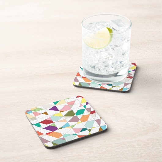 Abstrakt-Farbband Getränkeuntersetzer (Rechte Seite)