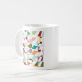 Abstrakt-Farbband Kaffeetasse (Vorderseite Links)