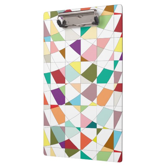 Abstrakt-Farbband Klemmbrett (Links)