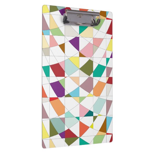 Abstrakt-Farbband Klemmbrett (Rechts)