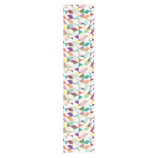 Abstrakt-Farbband Kurzer Tischläufer (Vorderseite)