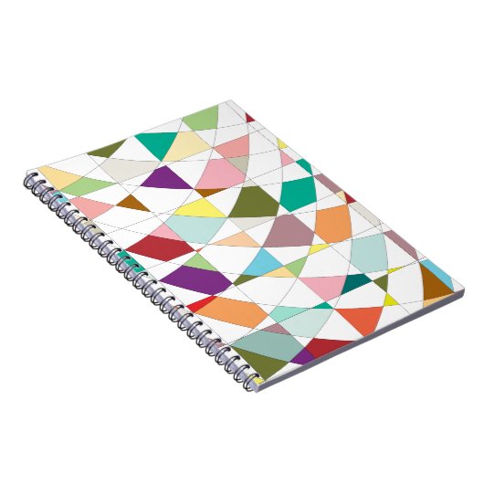 Abstrakt-Farbband Notizblock (Rechte Seite)