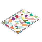 Abstrakt-Farbband Notizblock (Linke Seite)