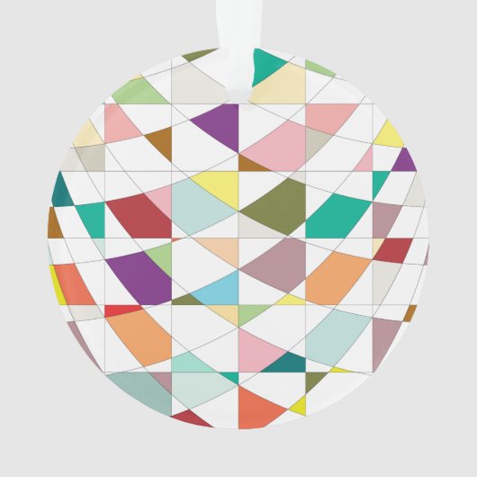 Abstrakt-Farbband Ornament (Rückseite)