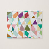 Abstrakt-Farbband Puzzle (Horizontal)