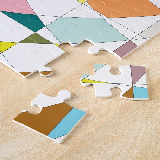 Abstrakt-Farbband Puzzle (Seite)