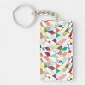 Abstrakt-Farbband Schlüsselanhänger (Vorderseite)