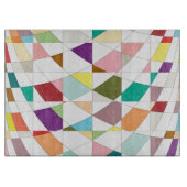 Abstrakt-Farbband Schneidebrett (Vorderseite)