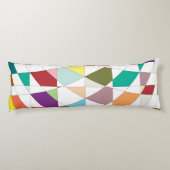 Abstrakt-Farbband Seitenschläferkissen (Rückseite)