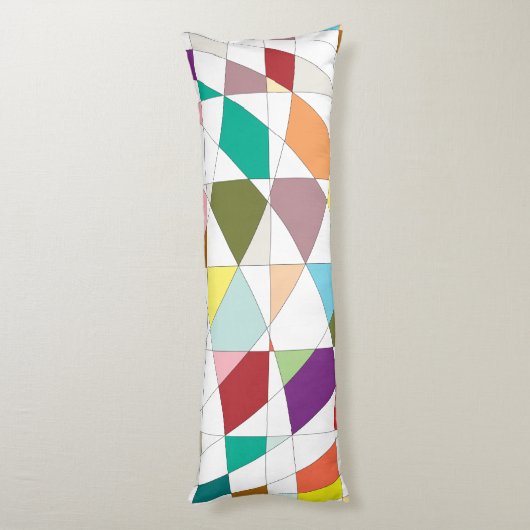 Abstrakt-Farbband Seitenschläferkissen (Rückseite (Vertikal))