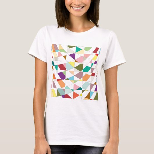 Abstrakt-Farbband T-Shirt (Vorderseite)