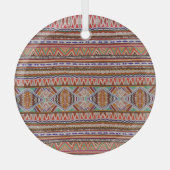 Abstrakt farbig: Nahtloser Musterhintergrund. Ornament Aus Glas (Vorderseite)