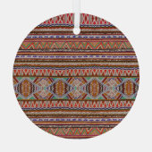 Abstrakt farbig: Nahtloser Musterhintergrund. Ornament Aus Glas (Rückseite)