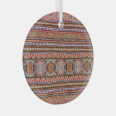 Abstrakt farbig: Nahtloser Musterhintergrund. Ornament Aus Glas (Vorderseite Rechts)