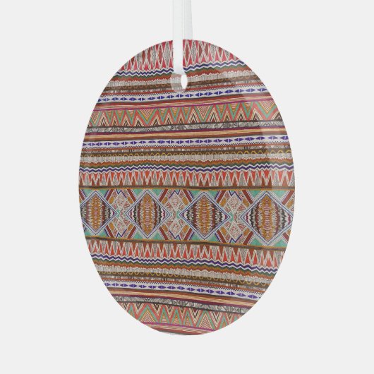 Abstrakt farbig: Nahtloser Musterhintergrund. Ornament Aus Glas (Vorderseite links)